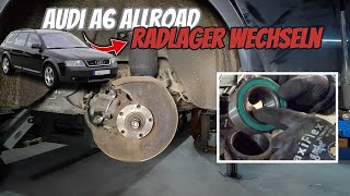 Audi A6 Allroad  Radlager wechseln II change wheel bearings [upl. by O'Kelly]