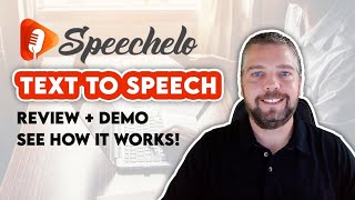 Speechelo Review  Speechelo is the best text to speech software see how it work [upl. by Enaed]