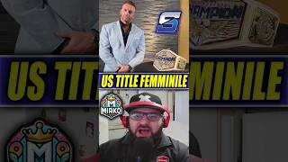 US TITLE FEMMINILE wwe wweitalia wweita mirkoleader smackdown wwesmackdown womensustitle [upl. by Nessaj]