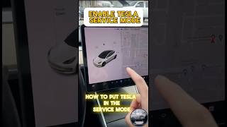 How to Enable Tesla Service Mode teslalife teslatips teslahacks [upl. by Kcirdla]