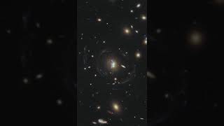 Violent Galactic Merger and Chain of Star Formation  Hubble Space Telescope shorts [upl. by Waverly]