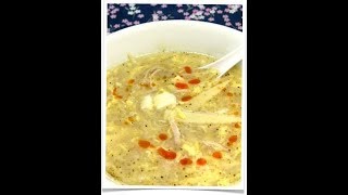 Recette chinoise japonisée  soupe quotnid dhirondellequot sur httpavosbaguettesblogspotjp [upl. by Aluino241]