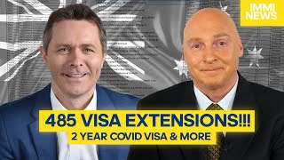 Australian Immigration News Update 485 Visa Extensions Work permission for student visas [upl. by Purdy]