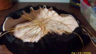 How to Make a Rawhide Frame Drum [upl. by Eimirej]