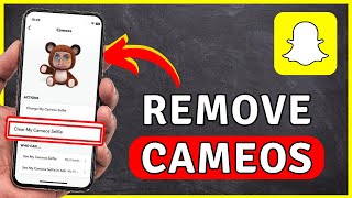 How to Remove CAMEOS On Snapchat  Snapchat Tutorial [upl. by Vento]