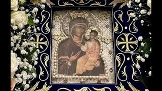 Akathist to the Mother of God and Matins in the presence of Hawaiis MyrrhStreaming Iveron Icon [upl. by Akemed]