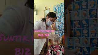 Suntik Vitamin B12 IM Injection di dunia bidanshorts [upl. by Ecnerol]