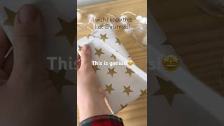 How to make a pull tab gift🎁✨christmas giftideas momhack diy wrappinggifts christmaswrapping [upl. by Floyd]