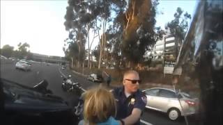 Biker Saves Girl From Overturned Car [upl. by Lennej]