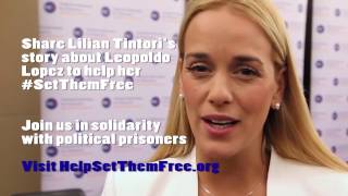 Meet Venezuelan activist Lilian Tintori [upl. by Leone]