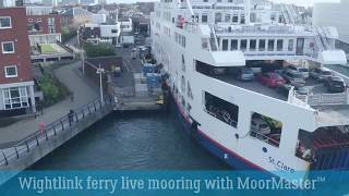 MoorMaster™ automated mooring for Wightlink RoPax ferries [upl. by Karsten]