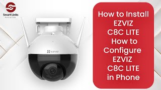 EZVIZ C8C Lite Complete Setting  How to Install EZVIZ C8C Lite in Phone [upl. by Short]