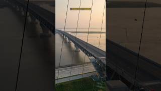 পদ্মা সেতু। Podma Setu। Foridpur। Drone Video pakhirchokh Foridpur dronevideo podmabridge [upl. by Anitsugua]