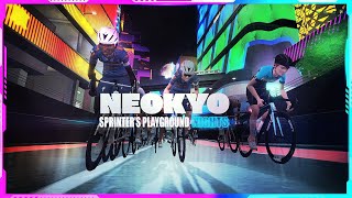 ZWIFT I NEOKYO NIGHTS I Sprinters Playground I THE POWER UP FAIL [upl. by Cordelia]