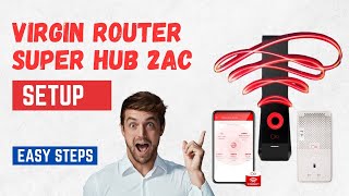 Virgin router Super Hub 2ac [upl. by Ecirtemed765]