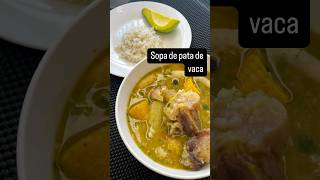 Sancocho de pata de 🐮 🐄 🙌🏽🥹 receta recien recetas comida recetasya recetasfaciles [upl. by Nessie]