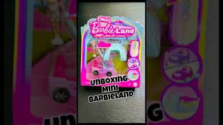 asmr Unboxing MiniBarbieLand barbie barbiefinds barbiedollsworld minibarbieland minibarbie [upl. by Leilamag626]