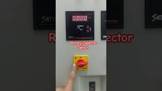 3 Phase RotarySelector Swith  LampT  Salzer  Rotary Switch  Selector Switch  Shorts  Viral [upl. by Cloris]