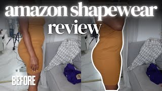 CHEAP AMAZON SHAPEWEAR REVIEW FT SHAPELLX [upl. by Carolyn]