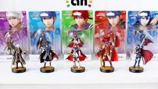 Amiibo News Unboxes Ryu and Roy amiibo [upl. by Nolahc]