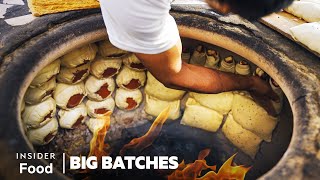 How 3000 Legendary Samsas Are Baked Daily In Uzbekistan  Big Batches  Insider Food [upl. by Lesnah]