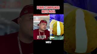 Pobre comprando CG 160 nova moto cg150 pobre humor piadas shortvideo piadapesada comedia [upl. by Nwahsirhc53]