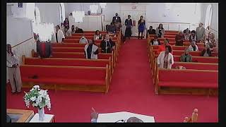 Rock Hill Baptist Church Moncks Corner SC Sunday Service An about to Praise 1724 [upl. by Aneerak123]