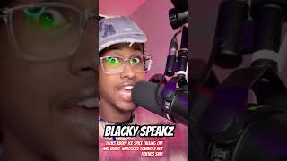 Blackyspeakz speaks on hip hop artists icespice fypage shorts [upl. by Atteinotna212]