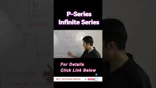 PSeries in 1 Minute  Infinite Series Short Explainerquot infiniteseries seriesconvergence [upl. by Dedrick]