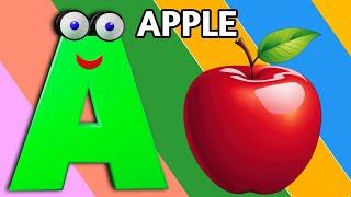 A to Z Colorfull Font to Easily Alphabet Phonics Song  By ABC SONGS [upl. by Ethelind725]