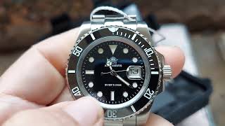 ADDIESDIVE DEEP SEA HUNTER 200M DIVER WRISTWATCH  REVIEW [upl. by Elbas447]