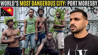 Traveling to Worlds Most Dangerous City Port Moresby Papua New Guinea 🇵🇬 [upl. by Ailene]