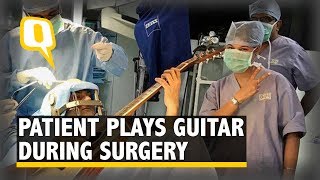 Bengaluru Man Undergoes Brain Surgery While Strumming Guitar  The Quint [upl. by Nnel45]