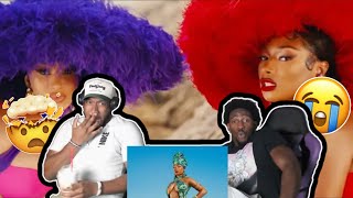 THE RETURN OF MEG  Cardi B  Bongos feat Megan Thee Stallion Official Video REACTION [upl. by Bushweller]