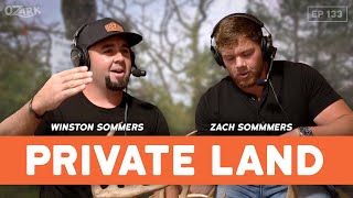 Harvesting a 170quot Private Land Buck w the Sommers Brothers  Ep 133  The Ozark Podcast [upl. by Araeic]