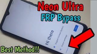 Neon Ray Ultra FRP Bypass Google Account Bypass New Method [upl. by Alleunam]