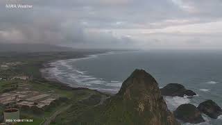 Clip from Taranaki New Plymouth  NIWA Webcam [upl. by Orodoet]