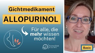 Allopurinol Basic  Ihre Dosis Wissen ➡️ Für eine optimale amp sichere Wirkung Ihres Gichtmedikaments [upl. by Anilah]