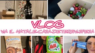 VLOG  VIA IL NATALE  SVUOTA LA SPESA  DETERSIVI [upl. by Ellehcram]