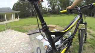 Rockshox Reverb Adjustable Seatpost Unboxing and Installation Part 13 Adjustments and testing [upl. by Leiuqese132]