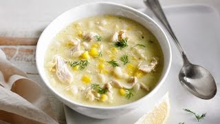 Creamy Orzo Cream and Chicken Soup  Anyday Magic [upl. by Joanie]