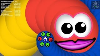 Snake Worm Zoneio New Epic Level Gamepaly And Snake Game Video Biggest Slither ever loom parynhar [upl. by Barbuto]