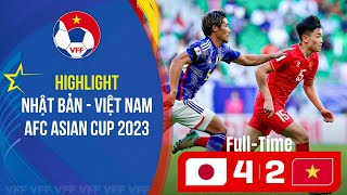 Highlights Nhật Bản  Việt Nam  Hay quá những chiến binh sao Vàng  Asian Cup 2023 [upl. by Case280]