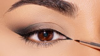 How To Do Inner Eyeliner If You Have a Fold or Extra Skin Triangle Technique [upl. by Shandy956]