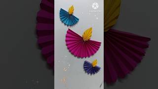 Diwali paper craft ideas  School Crafts shorts [upl. by Wichman]