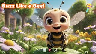 Buzz Like a Bee Nature’s Little Helpers Song for Kids  BopBop Song [upl. by Darnell]