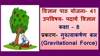 Science Lesson Plan for Class 8 पाठ योजना 41प्रकरण गुरुत्वाकर्षण बल Gravitational Force l BEdDEled [upl. by Darius134]