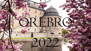 ÖREBRO 2022 Beautiful Swedish city in 4K [upl. by Wixted]