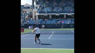 Dimitrovs backhand winner vs Feliciano Lopez [upl. by Tut]