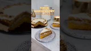 TORCIK MARCHEWKOWY 🧡🥕🍰 torcik prostyprzepis domoweciasto ciastomarchewkowe pistacja [upl. by Fakieh]